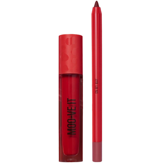 Duo de labiales - Moo-ve it (Red)