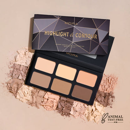 Paleta Highlight y Contour