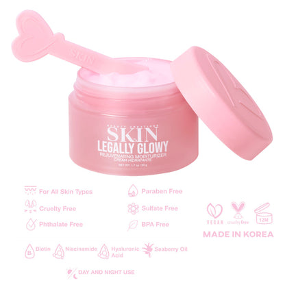 Crema hidratante rejuvenecedora - Legally Glowy