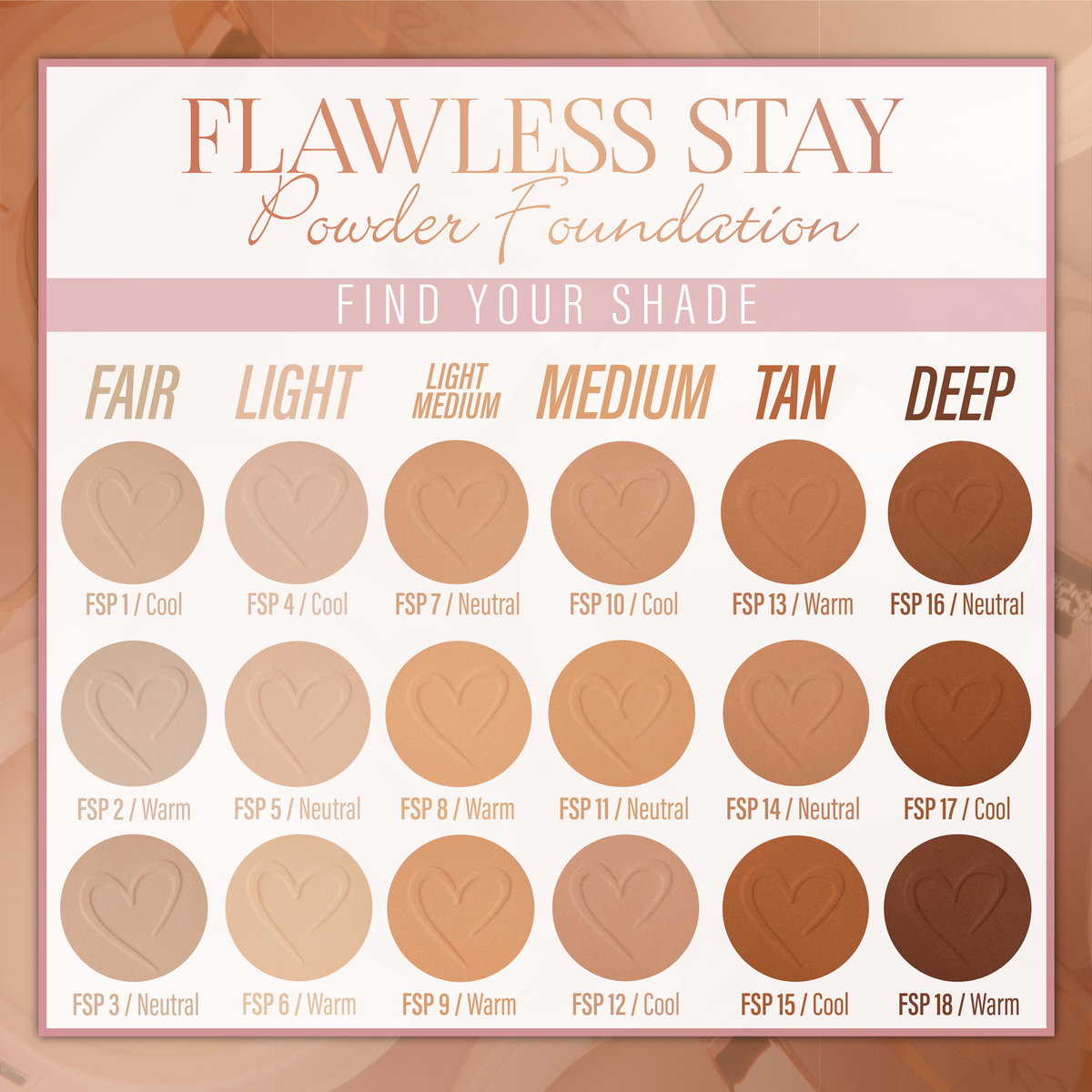 Maquillaje compacto en polvo - Flawless stay powder foundation