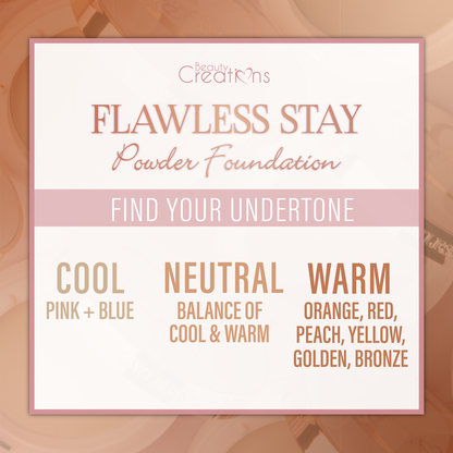 Maquillaje compacto en polvo - Flawless stay powder foundation