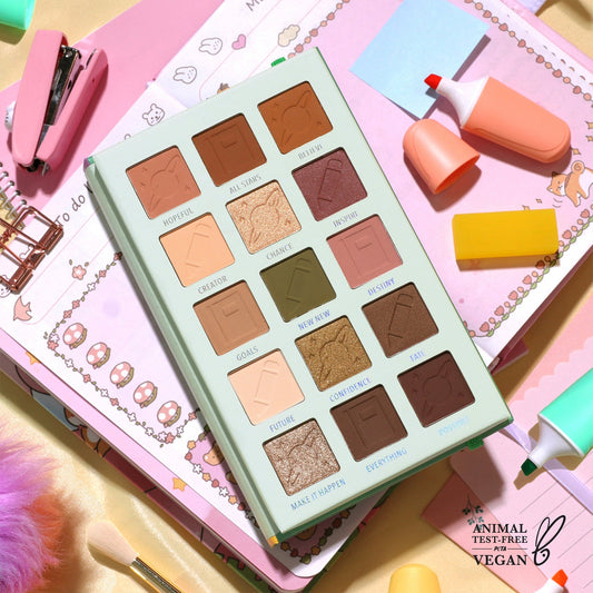 Paleta de sombras - Believe & create your own destiny